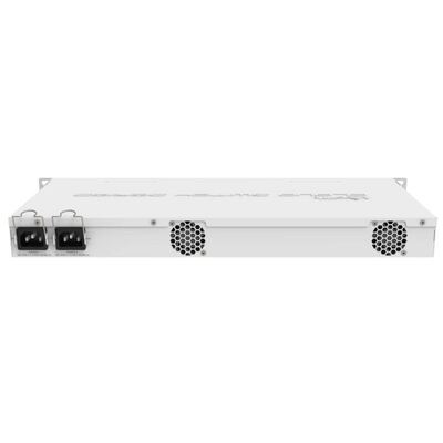 قیمت خوب سوئیچ شبکه میکروتیک CRS328 با ۲۸ پورت POE، دارای SFP+ ۱۰ گیگابیت و قابلیت سوئیچ هوشمند آنلاین
