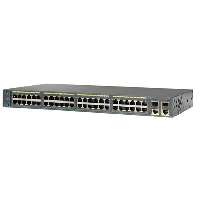 سعر جيد محول شبكة جيجابت إيثرنت مُدار وقابل للتكديس بمنفذ 48 PoE+ WS-C2960X-48FPD-L الانترنت