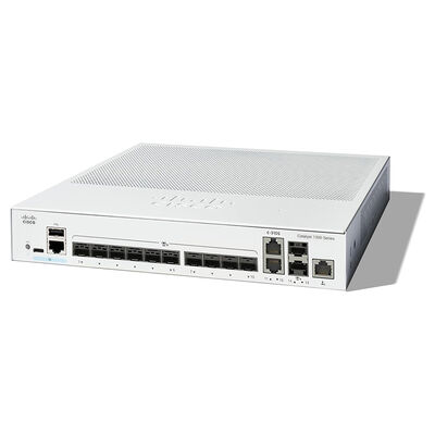 Giá tốt. Switch Cisco C1300-12XS 10G SFP+ Quản lý với Hỗ trợ xếp chồng và VLAN cho Mạng tốc độ cao trực tuyến