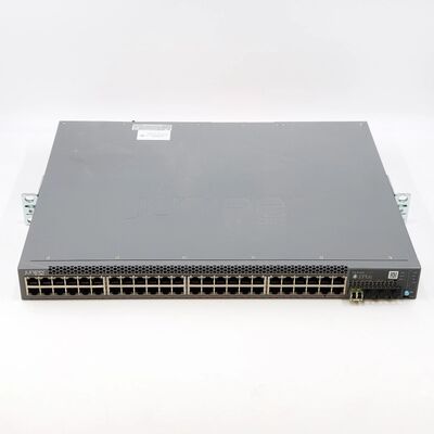 良い値段 Juniper EX3400-48P 48ポート PoE+ スイッチ、SFP+ x4 および QSFP+ x2 アップリンクポート搭載、高速ネットワーク向け オンライン