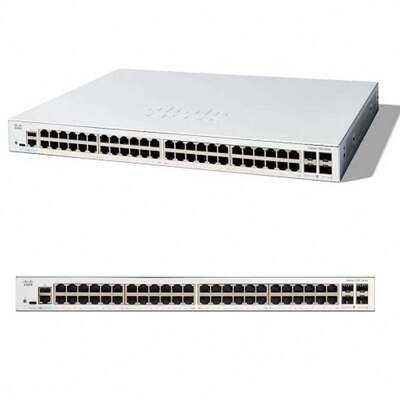 ราคาดี สวิตช์จัดการ Cisco C1200-48T-4X แบบ Gigabit Ethernet 48 พอร์ต พร้อม POE+ และคุณสมบัติการจัดการ Layer 2 ออนไลน์