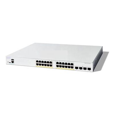 قیمت خوب کاتالیست 1200 سوئیچ شبکه با پورتهای 24x PoE + 195W 4x Gigabit SFP و ظرفیت 176 Gbps آنلاین