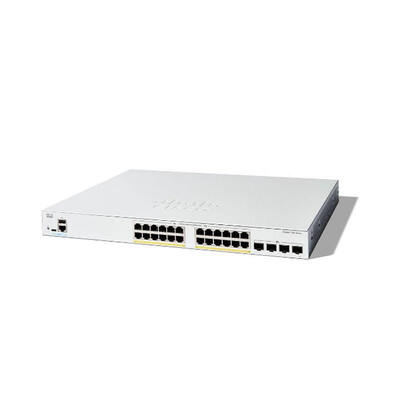Dobra cena. C1200 Series 24-Port Managed Ethernet Switch z obsługą PoE+ i warstwą 2 z warstwą 3 statycznego routingu w Internecie
