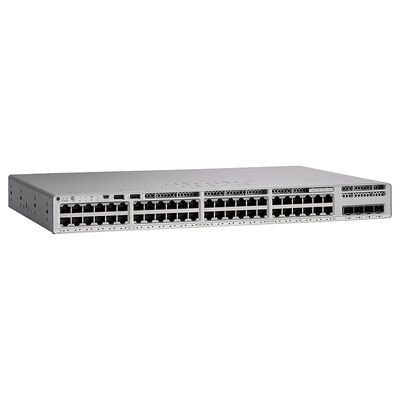 قیمت خوب سوئیچ شبکه سیسکو C9200L-48P-4G-E با 48 پورت PoE + ، 4 پورت Uplink 1G و قابلیت انبار آنلاین