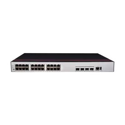 سعر جيد مفتاح شبكة PoE بـ 24 منفذًا بسرعة 10/100/1000 ميجابت في الثانية مع دعم Full-Duplex و VLAN الانترنت