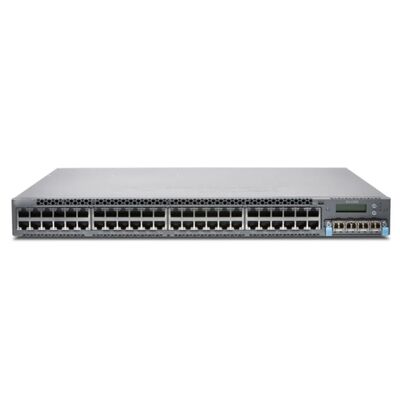 سعر جيد مفتاح شبكة Juniper EX4300-48P بـ 48 منفذًا بسرعة 10/100/1000 ميجابت في الثانية مع دعم PoE+ و LACP و VLAN الانترنت