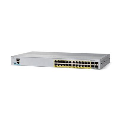 Хорошая цена 2960L-24PS-LL 2960L 24-портовый коммутатор POE WS-C2960L-24PS-AP онлайн