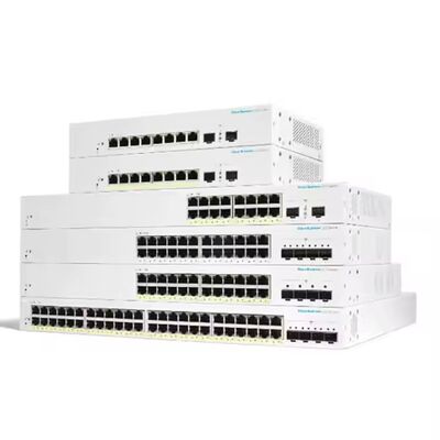Bom preço CBS350-16P-E-2G/C1300-16P-2G Cisco CBS350 Series Switch Gerenciado PoE Inteligente de 16 Portas on-line