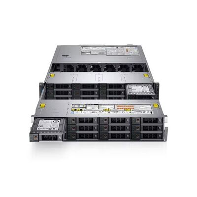 Buen precio Servidor Empresarial Dell PowerEdge R740 3.5*8 4216*2 16G Memoria 4T SAS Controlador RAID H730P Servidor de Rack 2U en línea
