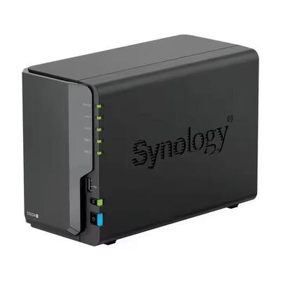 Bon prix Solution de stockage NAS DS224+ 2 baies d'origine, stockage sur disque 2U en rack, disponible pour le cloud privé, stockage réseau NAS en ligne