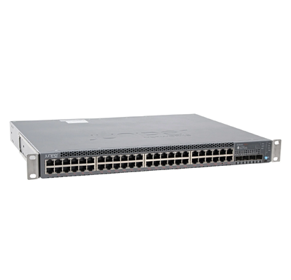 Хорошая цена Оригинальные новые EX3400-48T 48-портовые гигабитные 4x 1/10GbE SFP/SFP+ 2x 40GbE QSFP+ сетевые коммутаторы онлайн