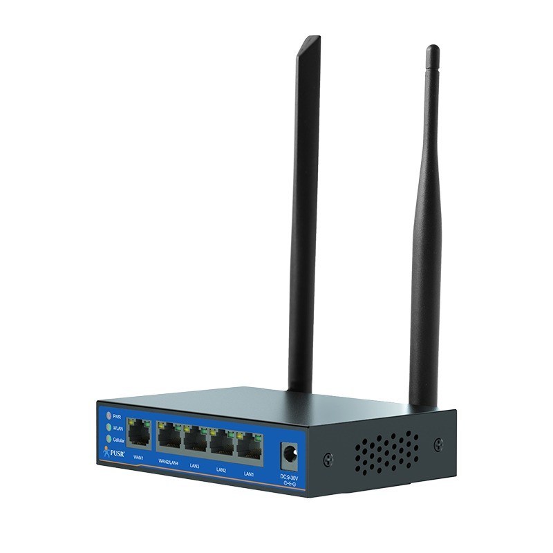 Global 4G Industrial Dual SIM Router USR-G805s-G With 4G QoS WiFi ...