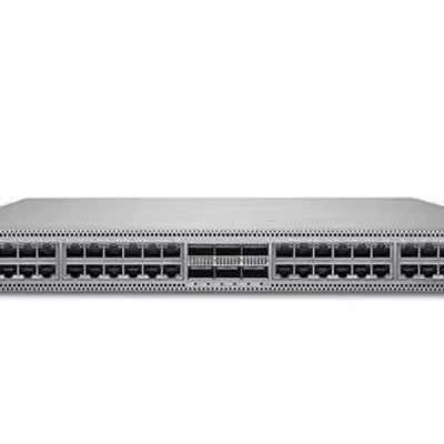 Harga yang bagus QFX5120-48Y-AFO2 48 Port LACP QoS SNMP Layer 3 Managed Switch dengan Kapasitas 4 Tbps on line