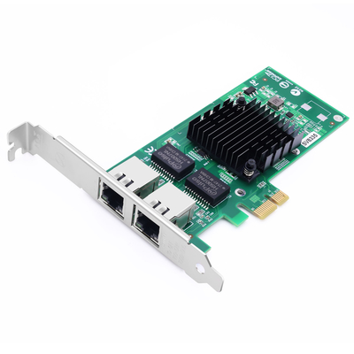 ভালো দাম I576T2 নেটওয়ার্ক ইন্টারফেস কার্ড SV8335 PCIe v2.0 2.5GT/S x1 লেন HL82576EB RJ45 ডুয়াল পোর্ট 10/100/1000 এমবিপিএস অনলাইন