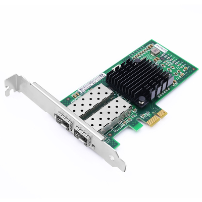 ভালো দাম I576F2B SV8334 PCIe নেটওয়ার্ক কার্ড HL82576EB 1000Mbps PCIe SFP নেটওয়ার্ক কার্ড অনলাইন