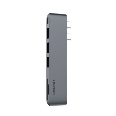 Καλή τιμή Διορθωτής USB C για MacBook Thunderbolt 3 Hub με 3 USB 3.0 100W USB C Power Delivery Micro SD SD Card Reader σε απευθείας σύνδεση