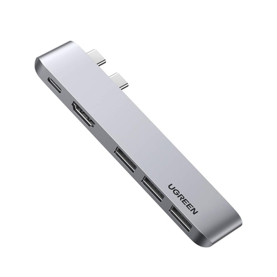 İyi bir fiyat. USB Tipi C'den 4K-HDMI Thunderbolt 3 100W Güç Teslimi 3 MacBook için USB 3.0 Port Adaptörü Dok İstasyonu çevrimiçi