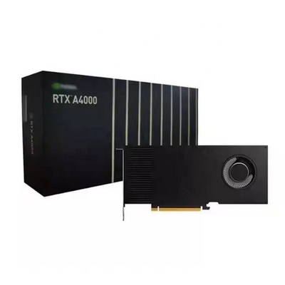ভালো দাম গেমিং জিপিইউ গ্রাফিক্স কার্ড RTX A4000 Gddr6 16GB পিসিআই এক্সপ্রেস 4.0 x16 পেশাদার ভিডিও গ্রাফিক্স কার্ড অনলাইন