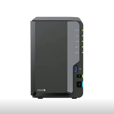 سعر جيد البيع الساخن DS224+ Tower Server 2-bay nas خادم تخزين الانترنت