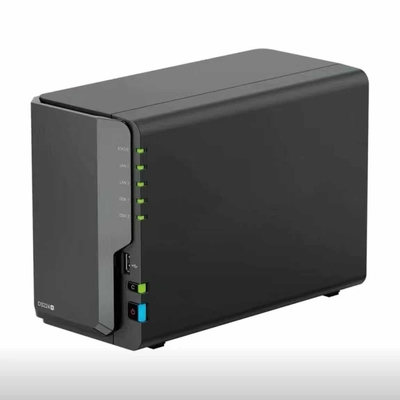 Goede prijs DS224 2 Bay Diskless Enterprise NAS 2U Synology Diskstation Rackmount online