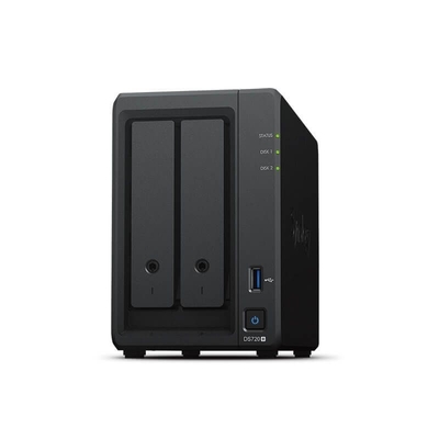 سعر جيد سعر المصنع DS720+ Synology NAS DiskStation DS720+ ((بدون قرص) ، 2-Bay 2G DDR4 DS720+ الانترنت