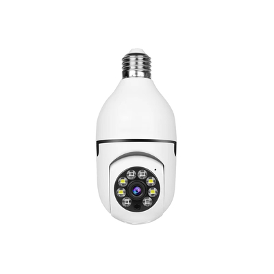 ราคาดี กล้องฉลาด E27 หลอดไฟ พร้อมเสียง 4mp ไฟคู่ Pan Tilt การติดตามอัตโนมัติ Tuya กล้องความปลอดภัยบ้านฉลาด ออนไลน์
