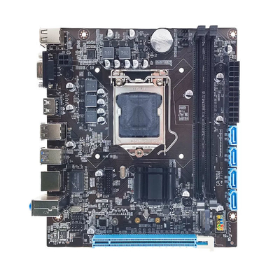 ভালো দাম কারখানার পাইকারি H110 পিসি মাদারবোর্ড LGA1151 সমর্থন i3 i5 i7 সিপিইউ ডুয়াল DDR3 ডেস্কটপ মাদারবোর্ড H110 অনলাইন