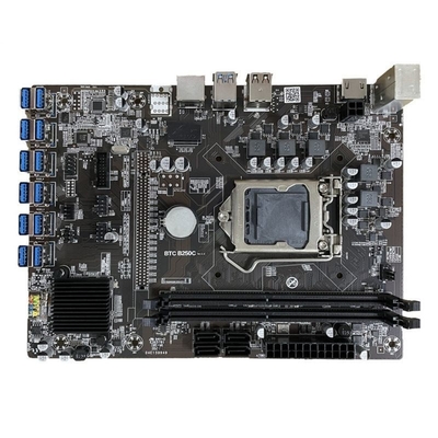 良い値段 カスタマイズ B250C マザーボード 12gpu 安い価格 マザーボードケース B250C マザーボード クラシック 12カード SATA オンライン