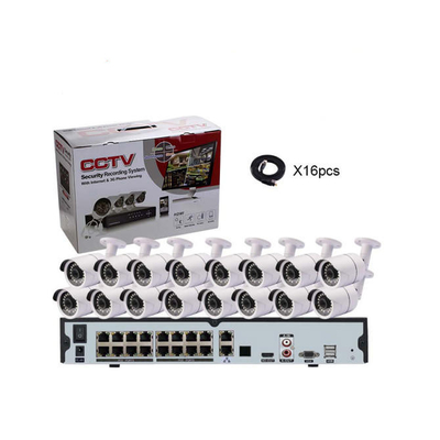 قیمت خوب دوربین 16CH HD 1080P AHD Kit 1080P Night Vision AHD با 16CH DVR آنلاین