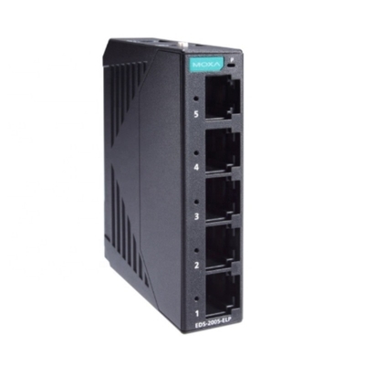 Guter Preis Metallgehäuse 5-Ports Einstiegs-Ebene nicht verwaltete Ethernet-Switches EDS-2005-EL-Serie Dauerhafte Konstruktion KEINE private Form Online