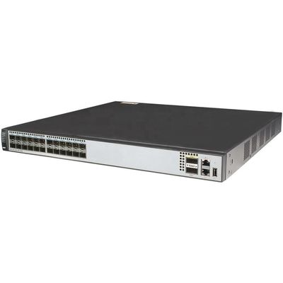 Buon prezzo 24 Port 10G Capacity Managed Network Switch con funzionalità di commutazione Ethernet impilabile in linea