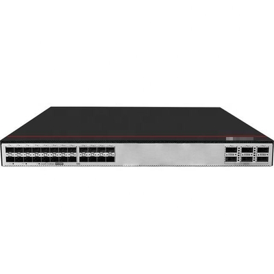 قیمت خوب سوئیچ شبکه گیگابیت ارزان تر S6735-S24X6C قالب خصوصی و عملکرد POE برای 40GE 100GE آنلاین