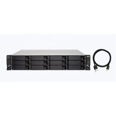 Giá tốt. 12-bay TL-R1200C-RP USB 3.2 Gen 2 Thiết bị mở rộng lưu trữ rack loại C ESATA giao diện và sẵn sàng trực tuyến