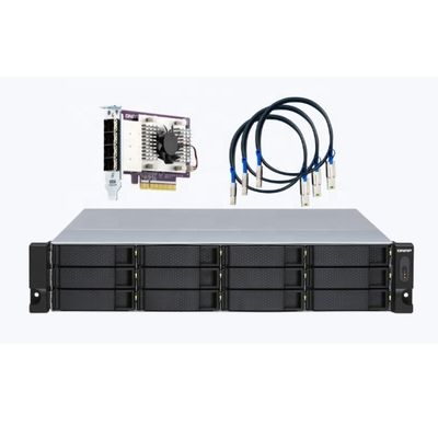 Guter Preis 12*HDD Festplattenplatz Doppelstromversorgung Mehrkanal-SATA 6Gb/s Speichererweiterungsgerät Ultimate Storage Solution Online