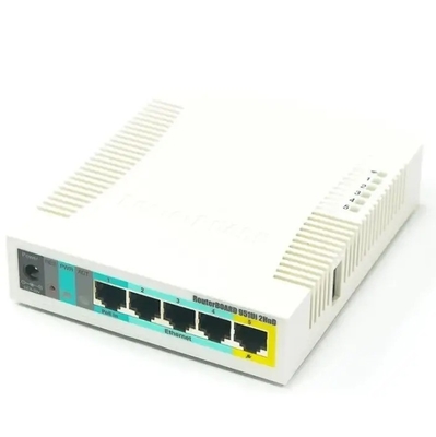 良い値段 Mikrotik RB951Ui-2HnD 1200 Mbps 2.4G Wi-Fi 通信速度とシームレスワイヤレス接続のための 2 つの外部アンテナ オンライン