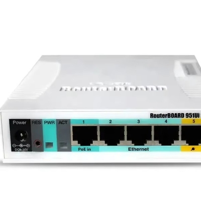 Harga yang bagus 5G SIM Card Wireless Networking Router RB951Ui-2HnD dengan 5g Wi-Fi Transmission Rate 1000Mbps on line