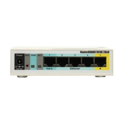 良い値段 Mikrotik RB951Ui-2HnD ワイヤレスルーター 5g Wi-Fi 通信速度は 1000Mbps でスムーズで安定したネットワーク オンライン
