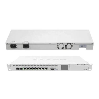 سعر جيد وظيفة المودم متضمنة MikroTik CCR1009-7G-1C-1S جهاز توجيه أساسي سحابي مع معدل نقل Wi-Fi 5G من 1000Mbps الانترنت