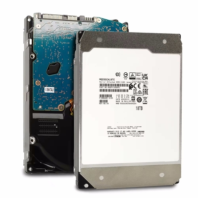 ভালো দাম 7200 RPM হার্ড ডিস্ক ড্রাইভ 18TB MG09SCA18TE 7.2K RPM SAS 12Gb/s 512e 3.5in সার্ভার অভ্যন্তরীণ HDD 7GB একক ডিস্ক ক্ষমতা অনলাইন