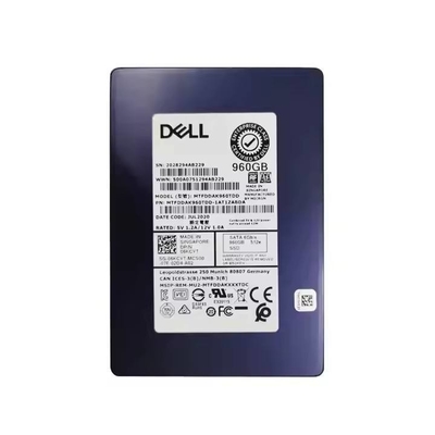 ভালো দাম 960G সার্ভার এসএসডি হার্ড ড্রাইভ 2.5 SATA S4510 সার্ভারের অভ্যন্তরীণ স্টোরেজ অবস্থা s PowerEdge R750 R7525 G15 DXD9H গতি / অনলাইন