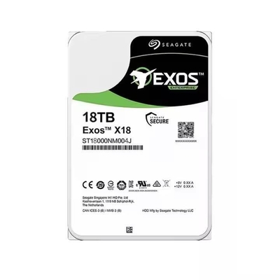 ভালো দাম 1.5Gb/s গোলমালের মাত্রা কাস্টমাইজড 3.5 ইঞ্চি 18TB HDD 256MB SAS 12Gbps হার্ড ড্রাইভ ডিস্ক ST18000NM004J ABS শেল উপাদান সহ অনলাইন