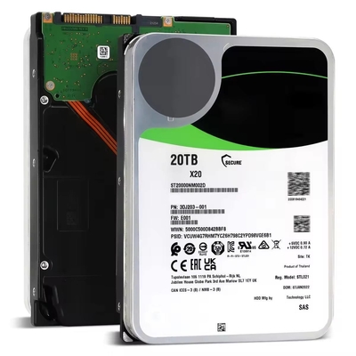 ভালো দাম 20TB কাস্টমাইজড HDD X20 ST20000NM007D ST20000NM000D ST20000NM002D ST20000NM003D ST20000NM005D 7200Rpm 256MB SATA 3.5