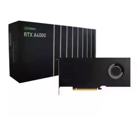 ভালো দাম RTX A4000 Gddr6 16GB পিসিআই এক্সপ্রেস 4.0 x16 পেশাদার ভিডিও গ্রাফিক কার্ড ডিপি আউটপুট এবং ইন্টারফেস সহ অনলাইন