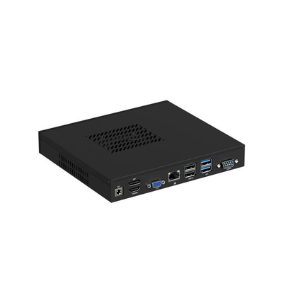 Harga yang bagus 8K 3*Display Mini Gaming PC Intel Core I3 6100 I5 8400 I7 9700 Dual LAN RS232 Linux Bisnis dengan FAN dan Disesuaikan on line