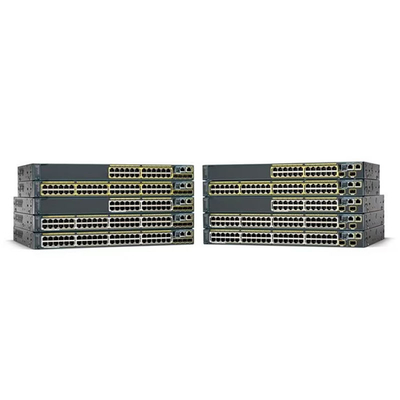 Buen precio Interruptores Ethernet de doble y medio doble de 100 Mbps de capa 2 Interruptores de acceso a datos de red WS-C2960 48TC-S 2960 Más 48 puertos en línea