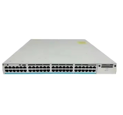 Goede prijs 10/100/1000Mbps transmissie snelheid Cisco Catalyst 9200 C9300-48P-E Gigabit Ethernet Switch met 48-poort PoE en QoS functie online