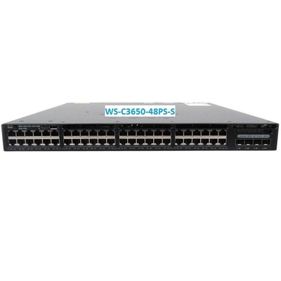 Хорошая цена WS-C3650-48PS-S Layer 3 Switch Stackable Switch Окончательное сетевое решение для бизнеса онлайн