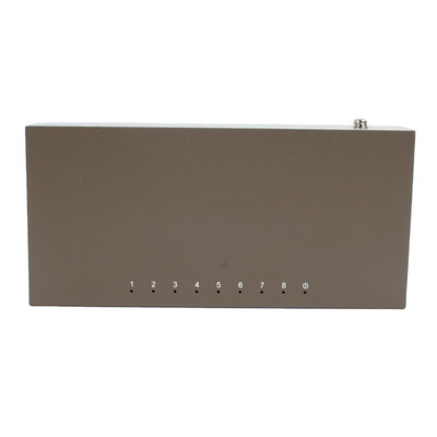 Goede prijs Gegevensoverdracht Op maat gemaakte TEG1008M 8-poort Gigabit Ethernet-netwerkschakelaar met LACP-functie en 10/100Mbps-transmissie-snelheid online