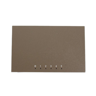 Buen precio TEG1005D personalizado 5 puertos Gigabit Switch Desconcentrador de monitoreo de red de metal 10/100/1000mbp Switch y molde privado en línea