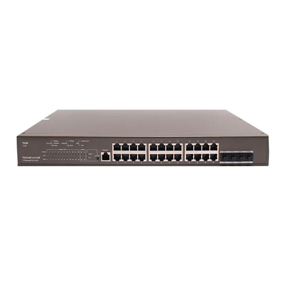Goede prijs Op maat gemaakte TEG5328P-24-410W L3 Managed POE Switch 370W Power en 802.1Q VLAN voor 24*10/100/1000 Base-T Ethernet-poorten online